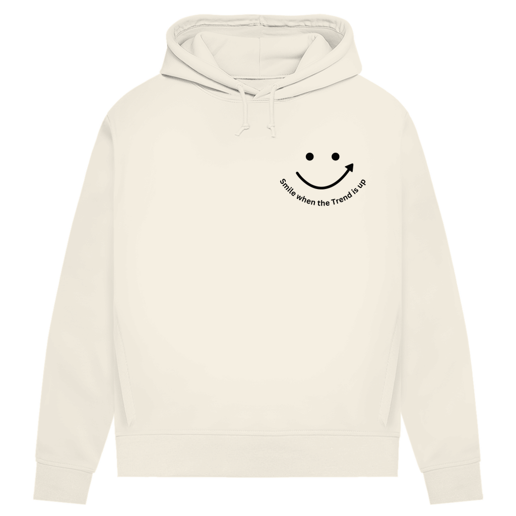 Damen Premium Bio Hoodie Smile when the Trend is up