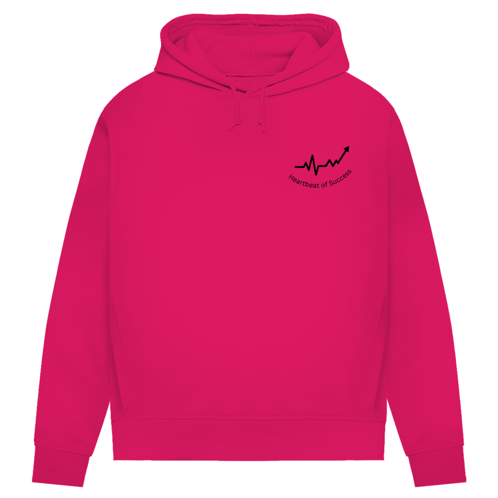 Damen Premium Bio Hoodie Heartbeat of Success