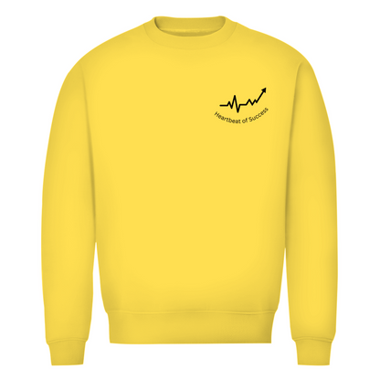 Herren Premium Bio Sweatshirt Heartbeat of Success