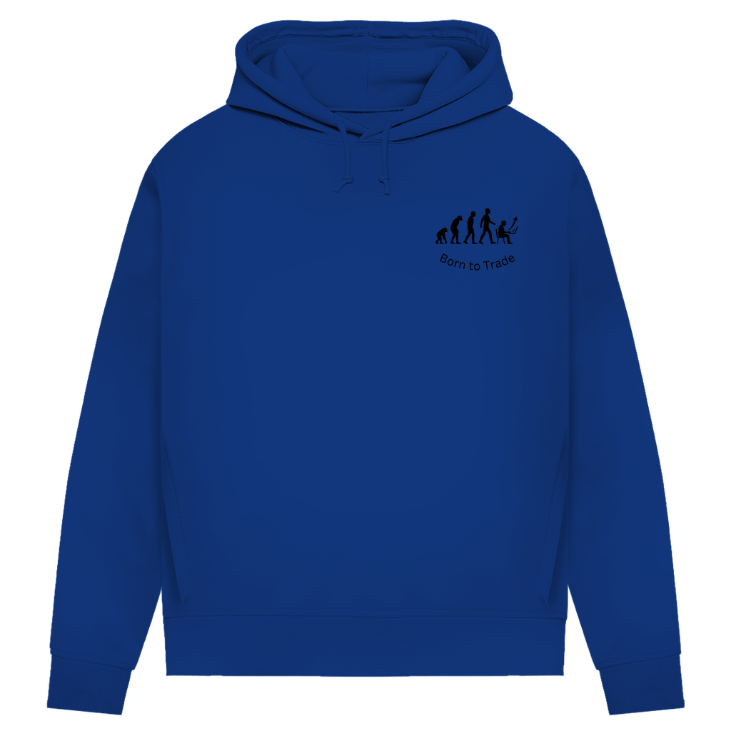 Damen Premium Bio Hoodie Born to Trade