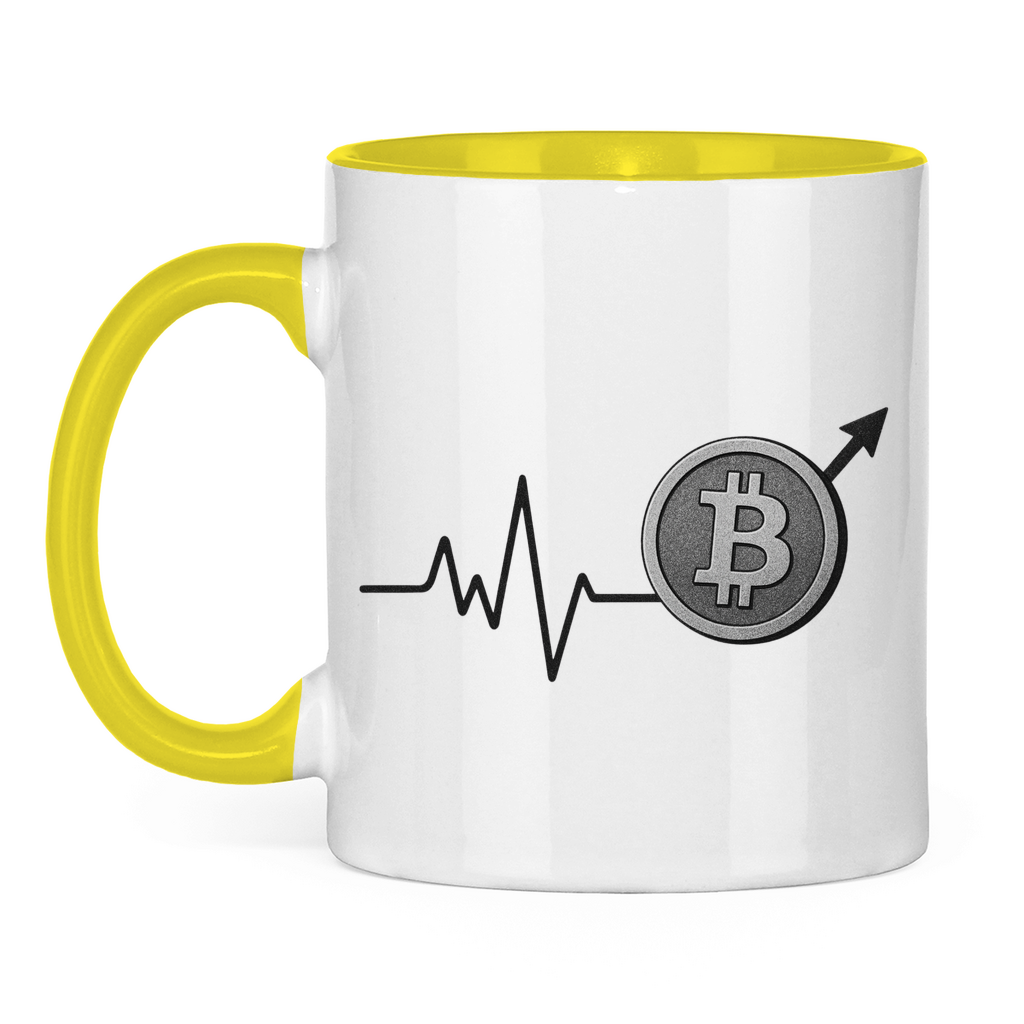 Tasse zweifarbig EKG