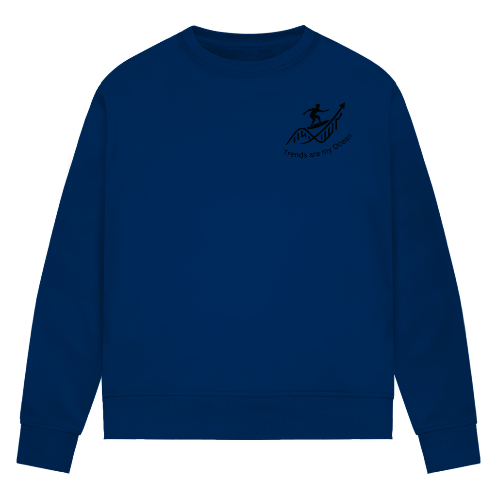 Damen Premium Bio Sweatshirt Trends are my Ocean