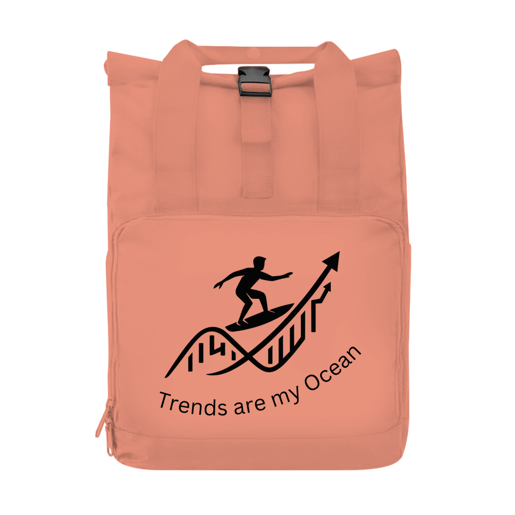 Rucksack mit Seitentasche Trends are my Ocean