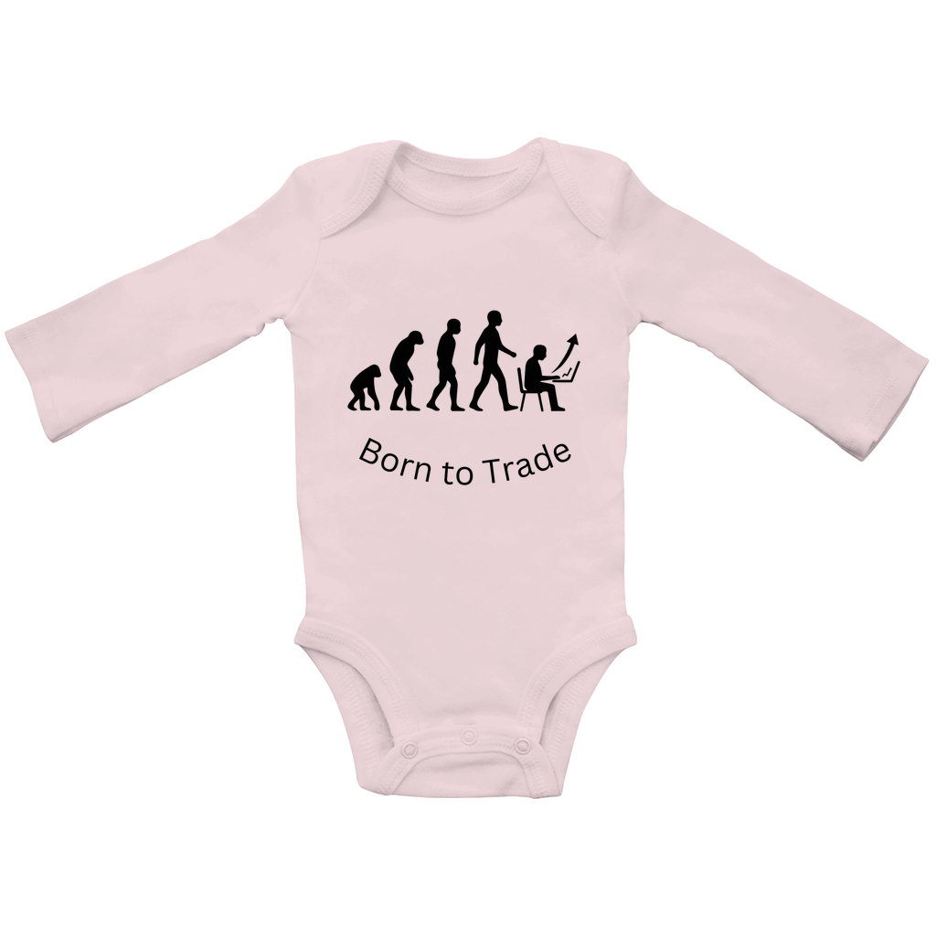 Baby Bio Bodysuite Langarm Born to Trade