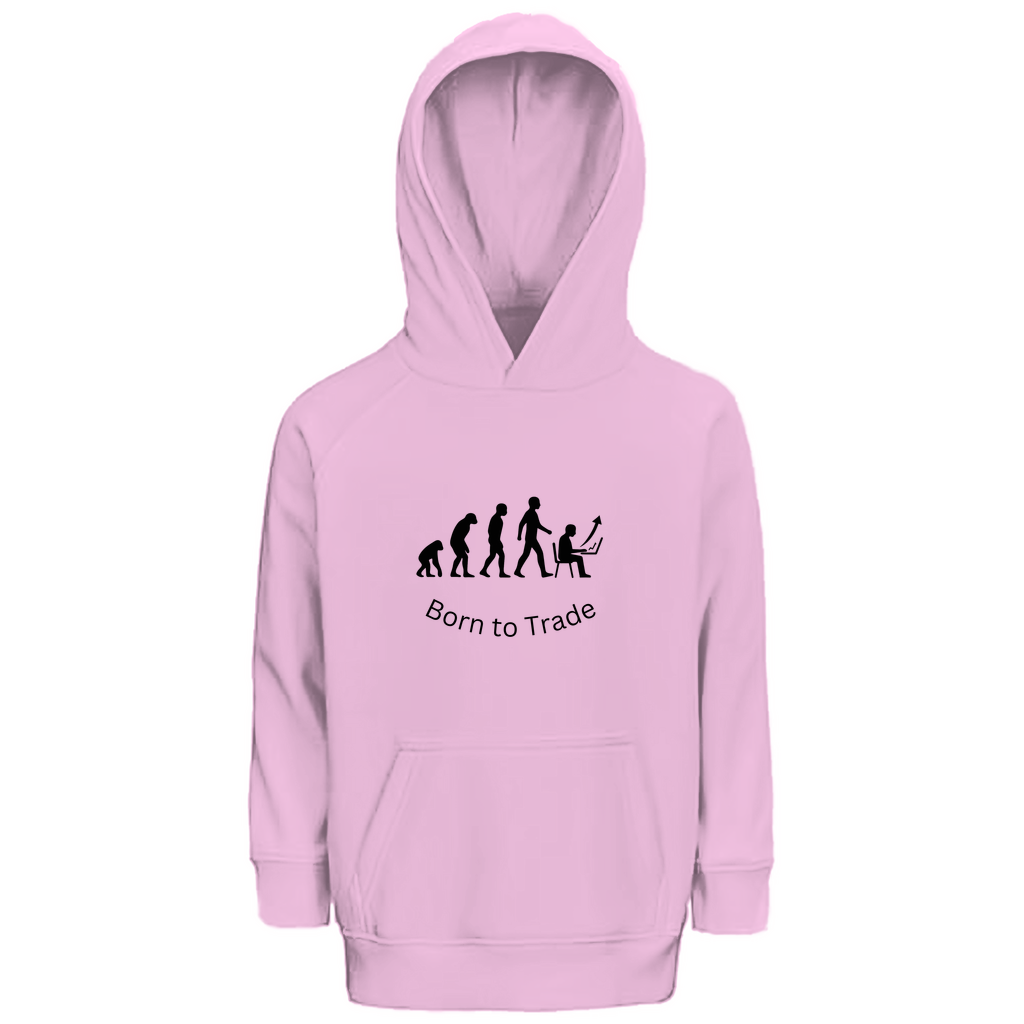 Kinder Premium Bio Hoodie Born to Trade