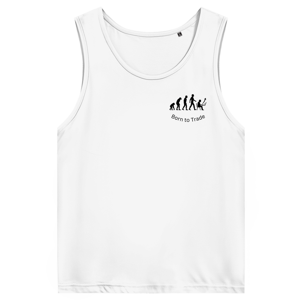 Herren Premium Tank Top Born to Trade
