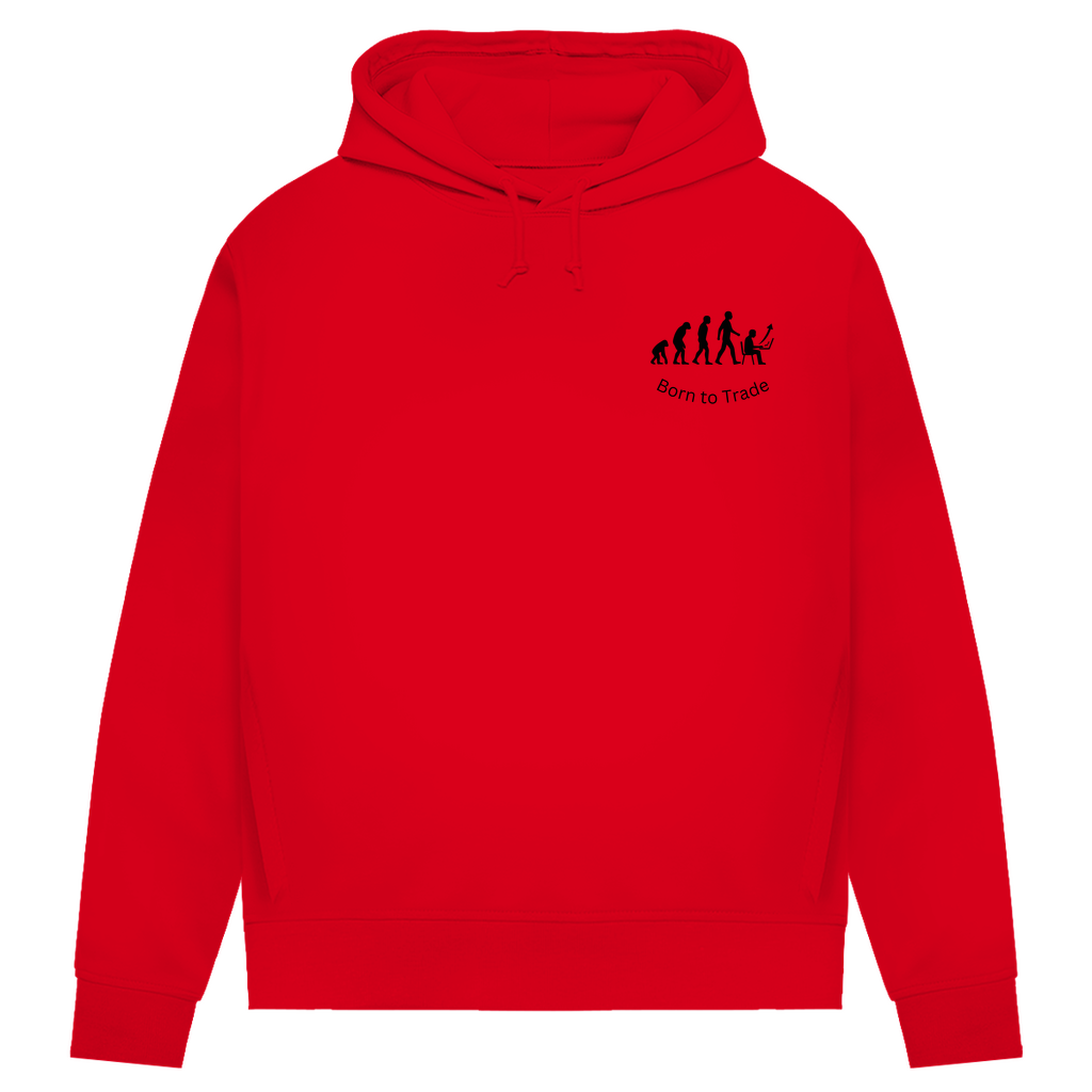 Damen Premium Bio Hoodie Born to Trade