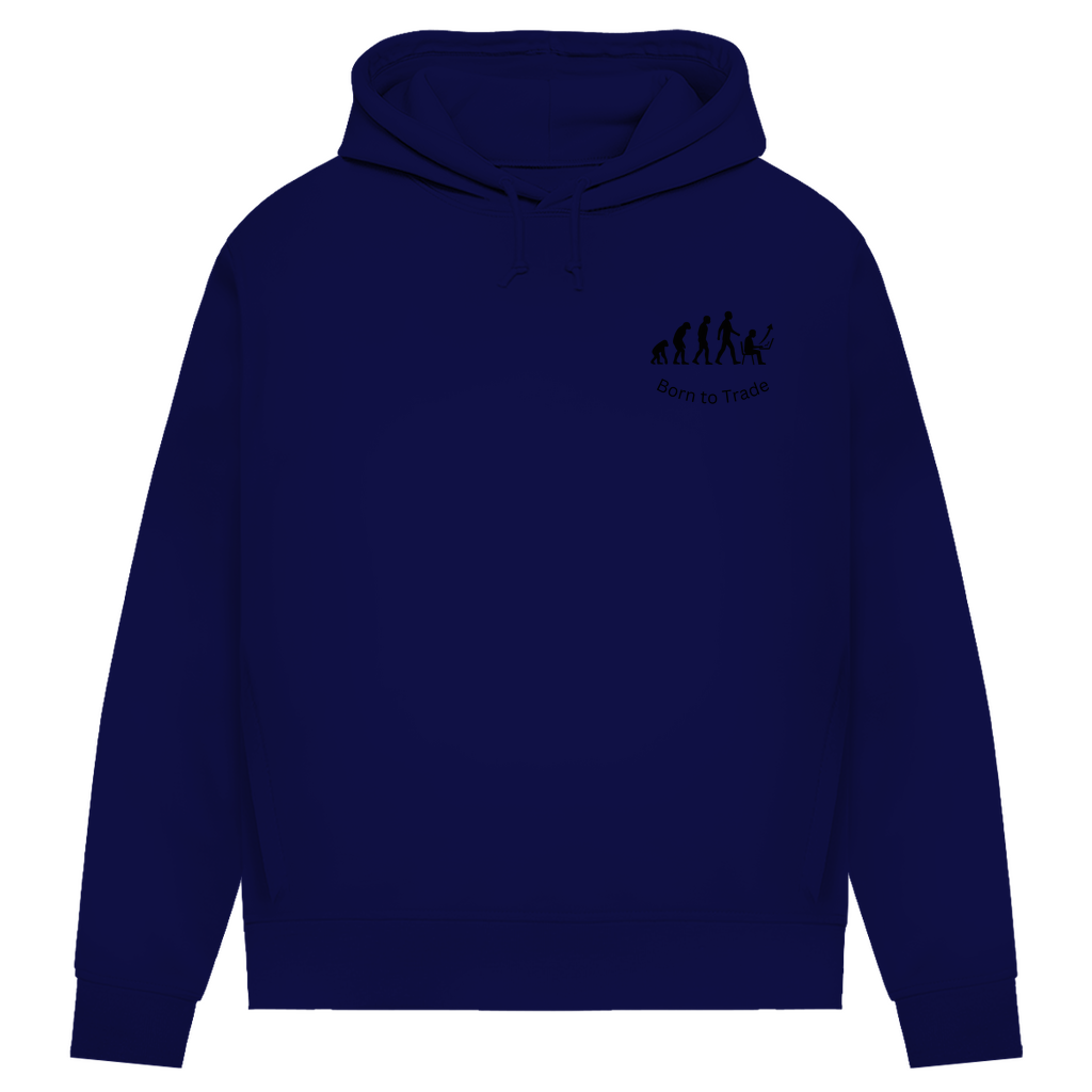 Damen Premium Bio Hoodie Born to Trade