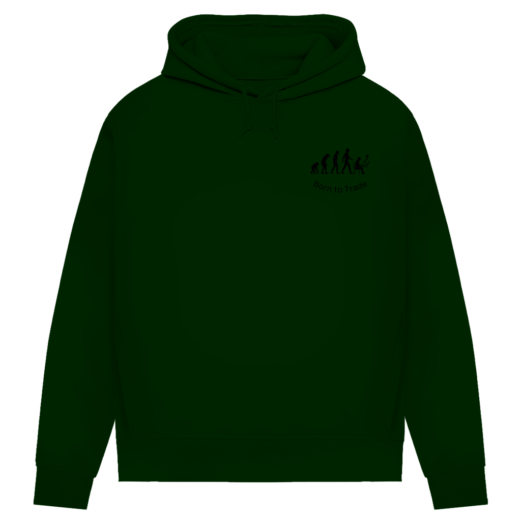 Damen Premium Bio Hoodie Born to Trade