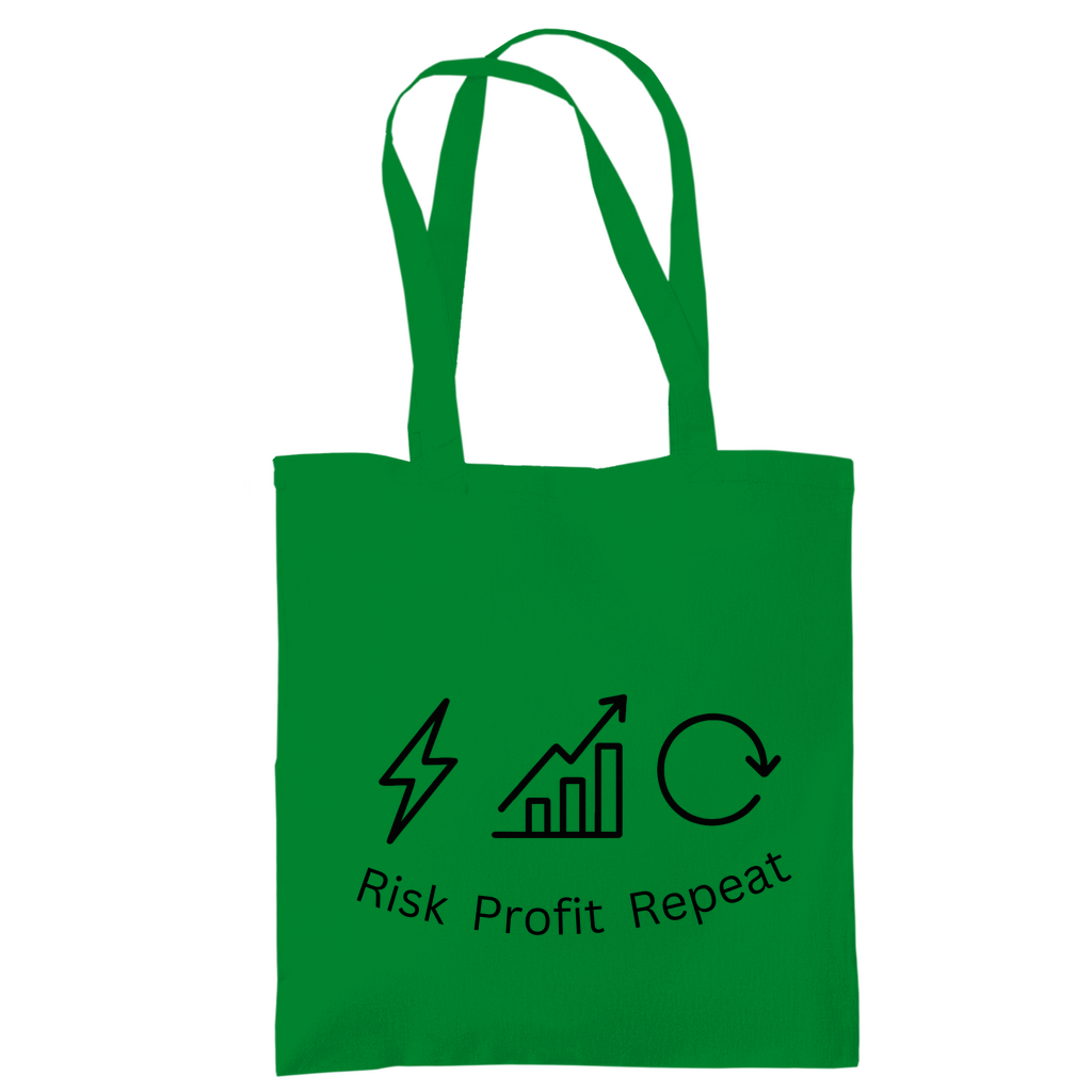Tragetasche Risk Profit Repeat