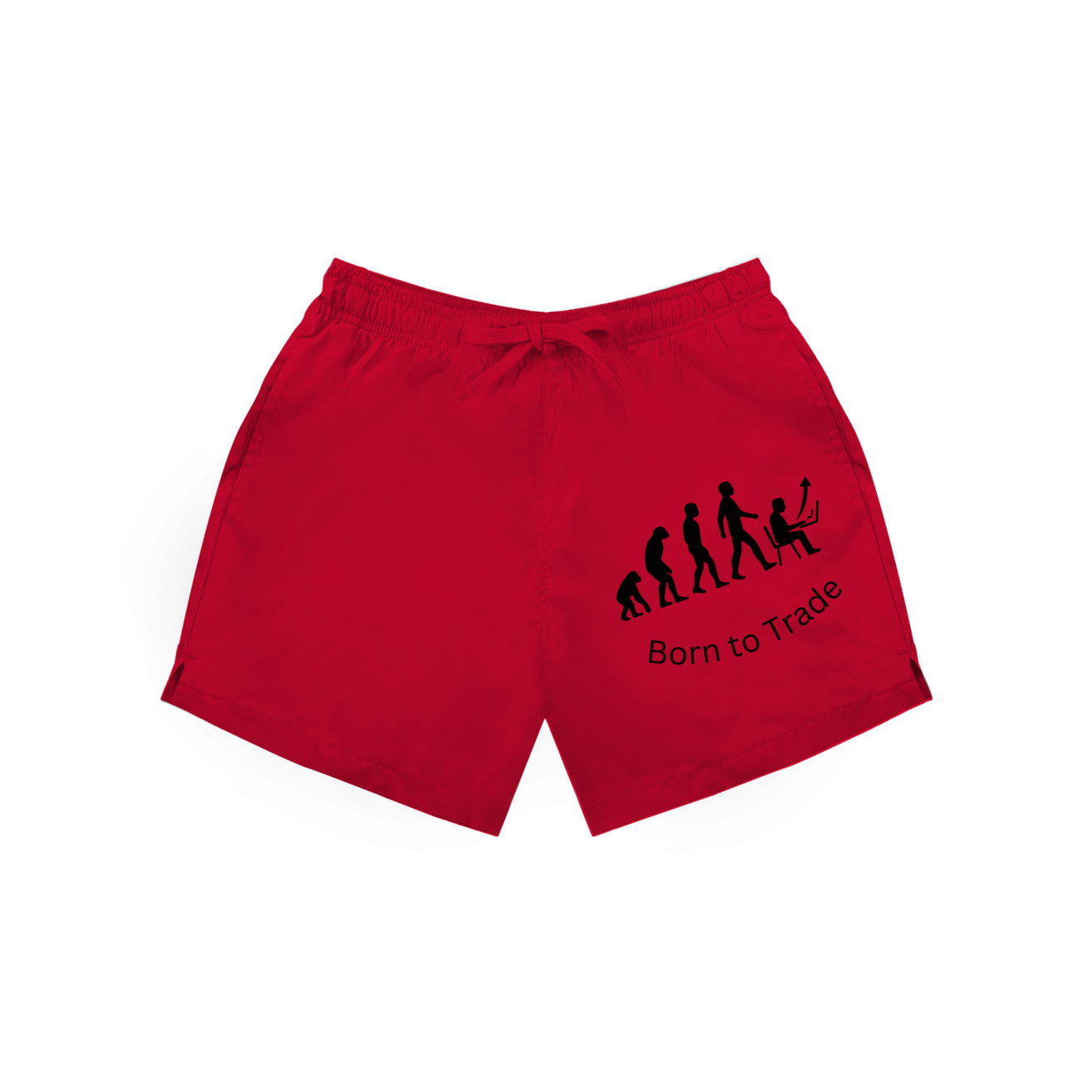 Badehose Born to Trade